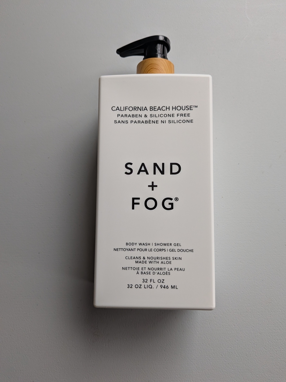 Sand + Fog California Beach House Body Wash